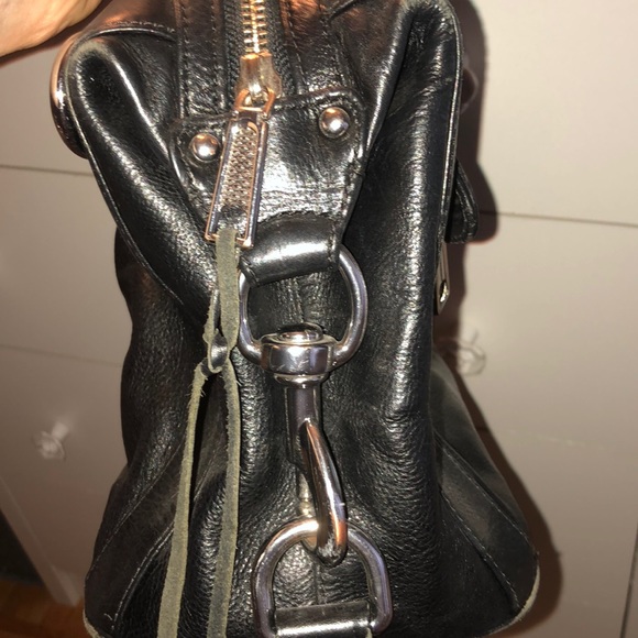 Black Rebecca Minkoff Tote, lightly worn - Picture 3 of 5